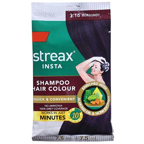 STREAX COLOUR SHAMPOO  BURGUNDY-3.16